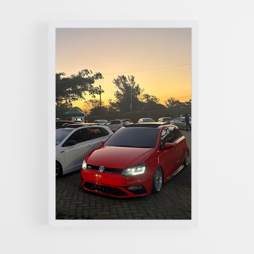 Poster Polo Passion – affiche Volkswagen (vue 3)